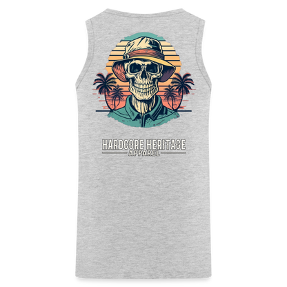 Island Retreat Tank - heather gray