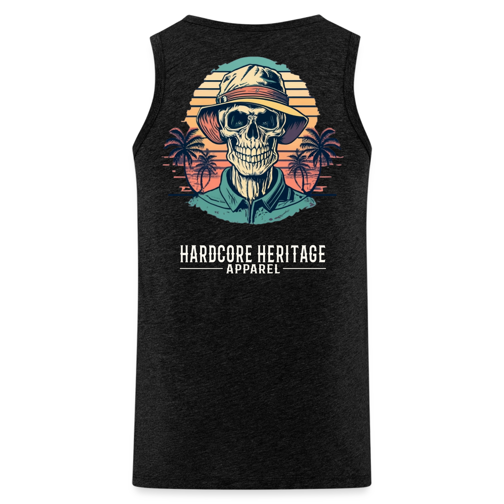 Island Retreat Tank - charcoal grey