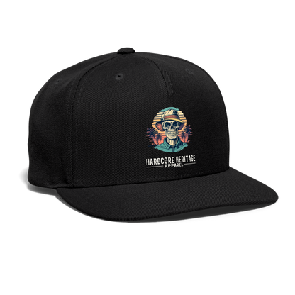 Island Retreat Snapback - black