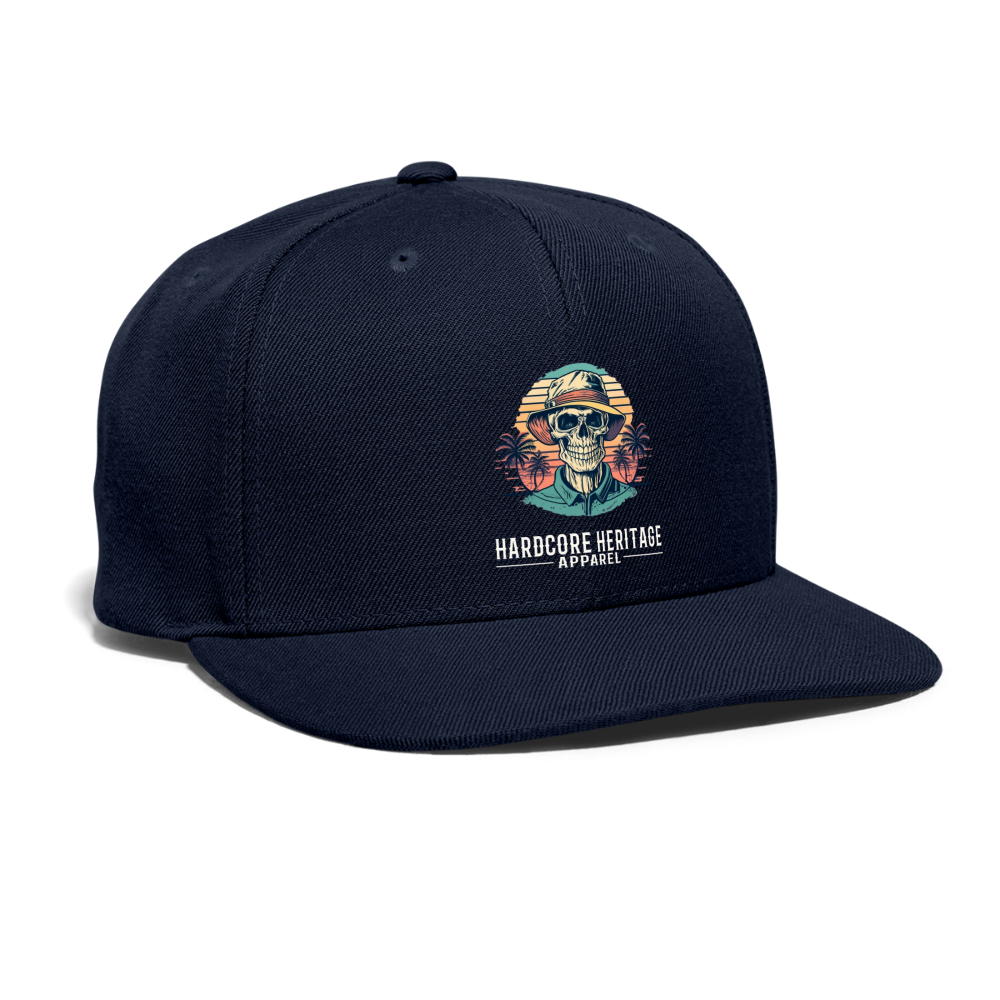 Island Retreat Snapback - navy