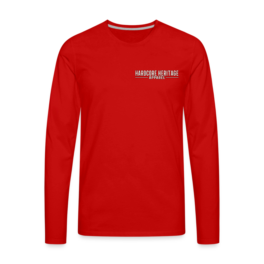 Life's a Beach v2 Long Sleeve Tee - red