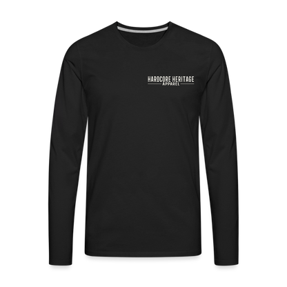 American Traditional Reaper Long Sleeve Tee - black