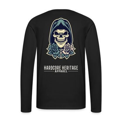 American Traditional Reaper Long Sleeve Tee - black