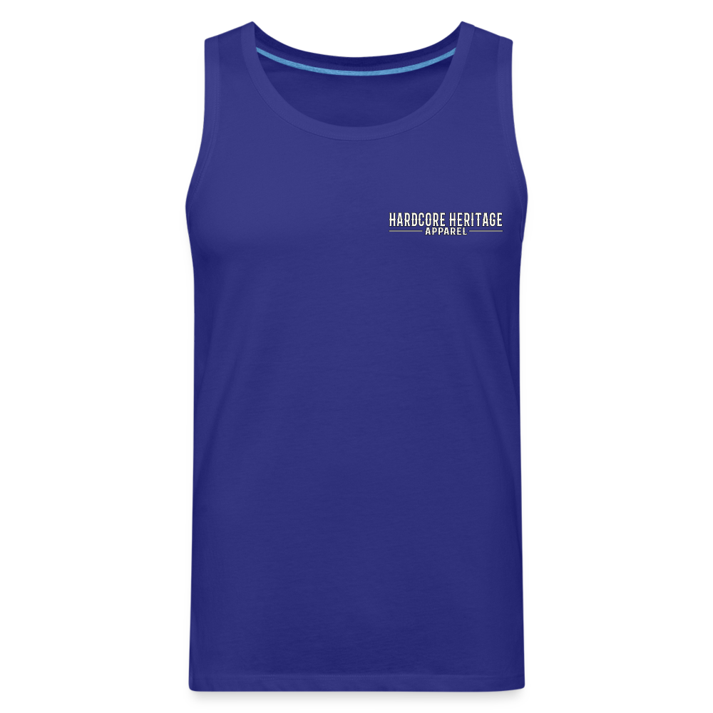 American Traditional Reaper Tank - royal blue