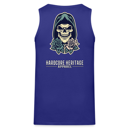 American Traditional Reaper Tank - royal blue