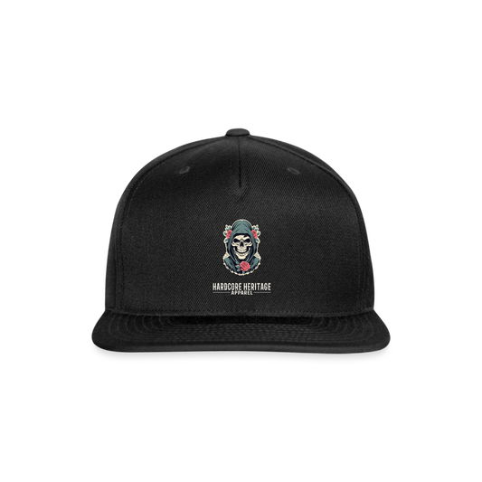 Death's Lover Snapback - black