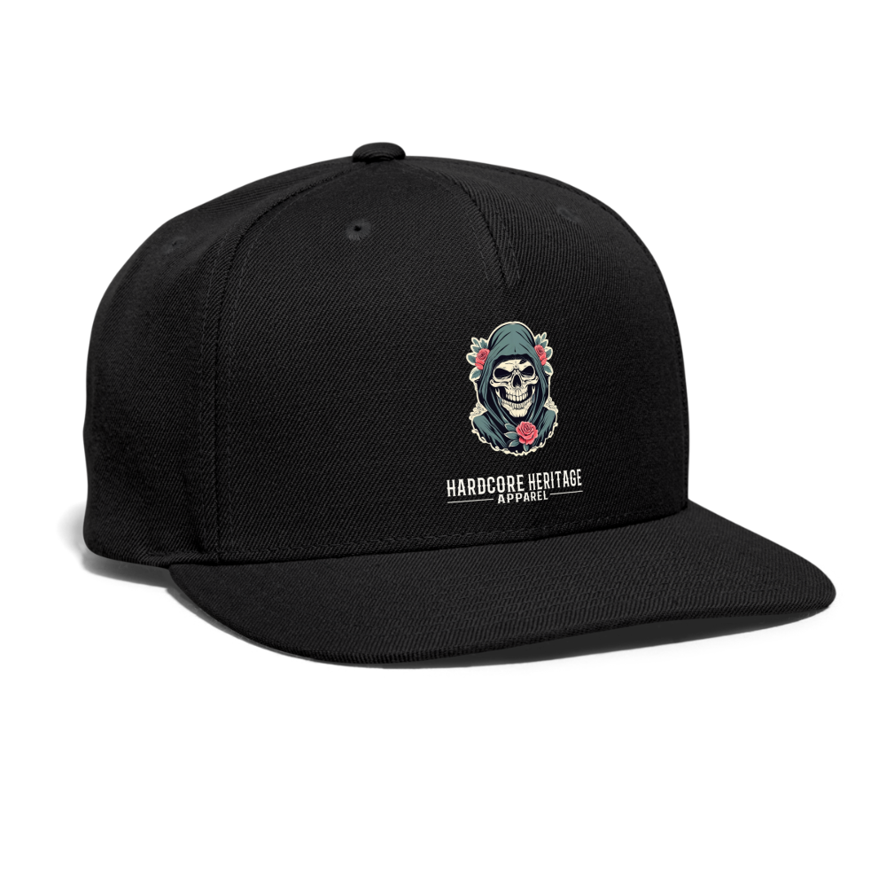 Death's Lover Snapback - black