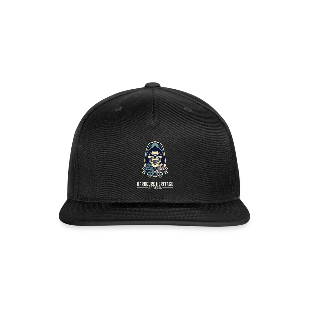 American Traditional Reaper Snapback - black