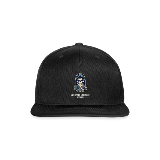 American Traditional Reaper Snapback - black