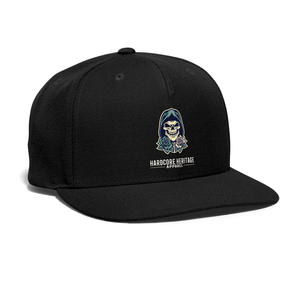 American Traditional Reaper Snapback - black