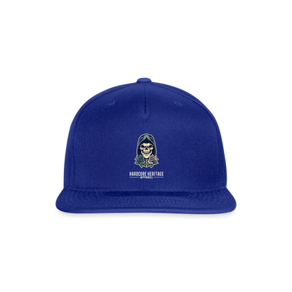 American Traditional Reaper Snapback - royal blue