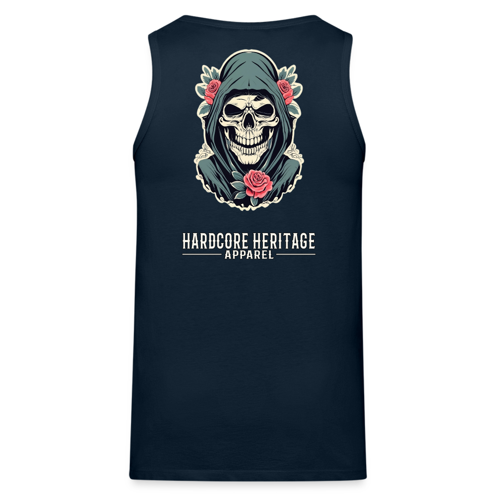 Death's Lover Tank - deep navy