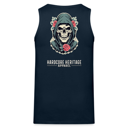 Death's Lover Tank - deep navy