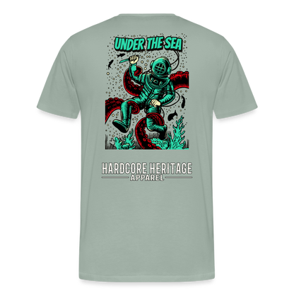 Ocean Dweller Tee - steel green