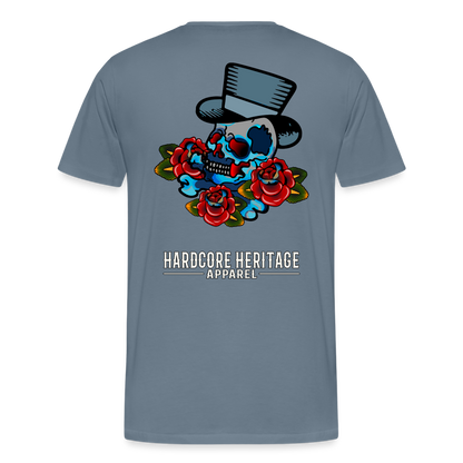 Distinguished Gentleman Tee - steel blue