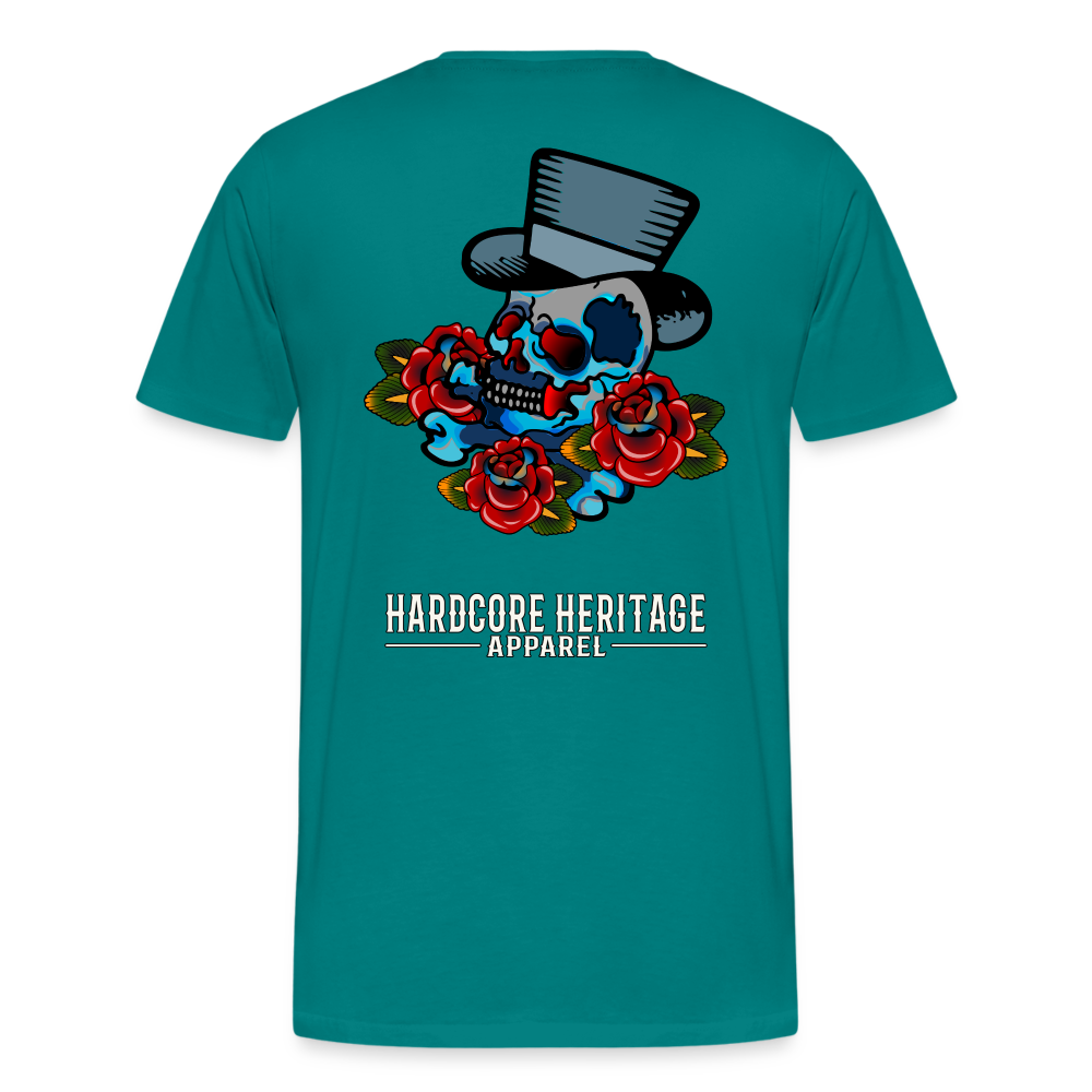 Distinguished Gentleman Tee - teal