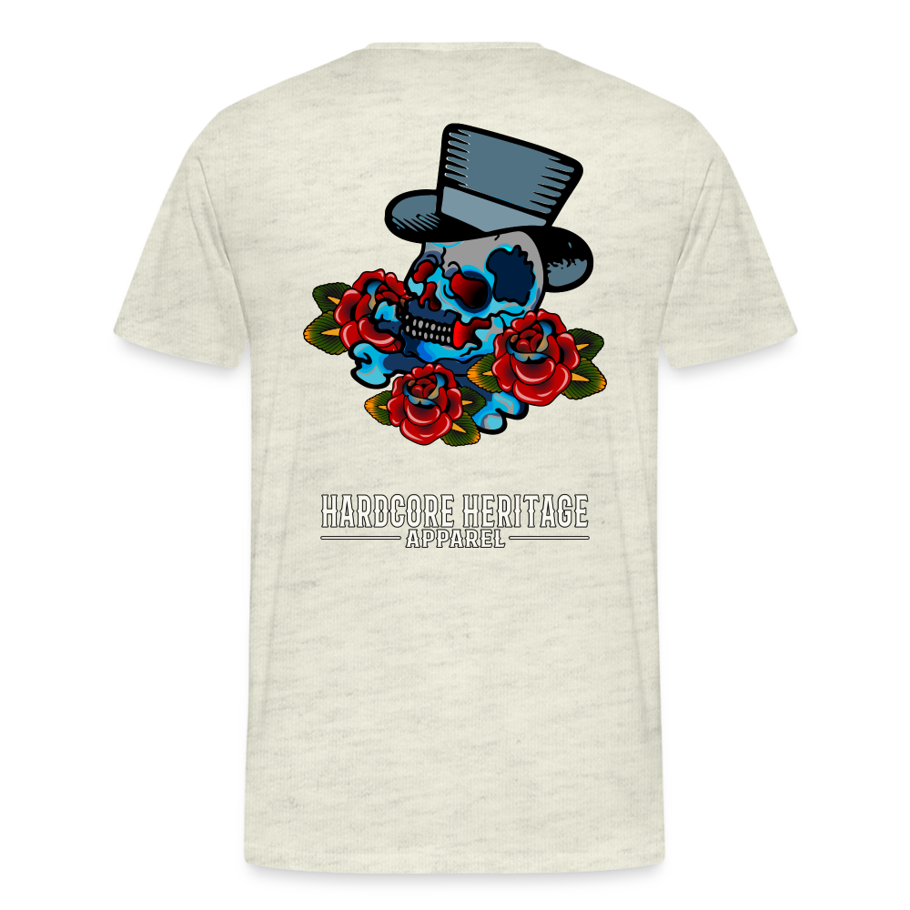 Distinguished Gentleman Tee - heather oatmeal