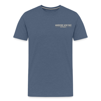 Distinguished Gentleman Tee - heather blue