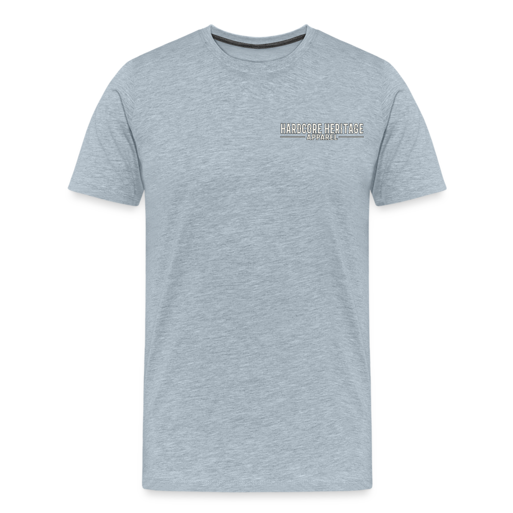 Distinguished Gentleman Tee - heather ice blue