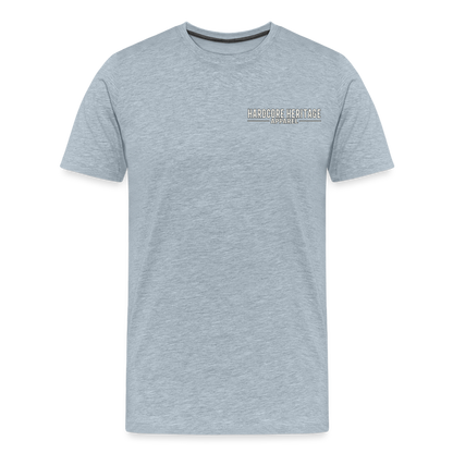 Distinguished Gentleman Tee - heather ice blue