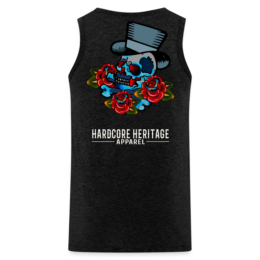 Distinguished Gentleman Tank - charcoal grey