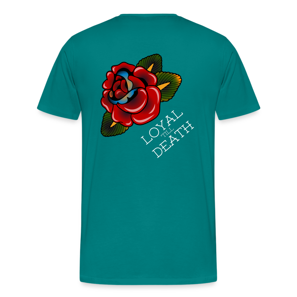 Loyal 'Till Death Tee - teal