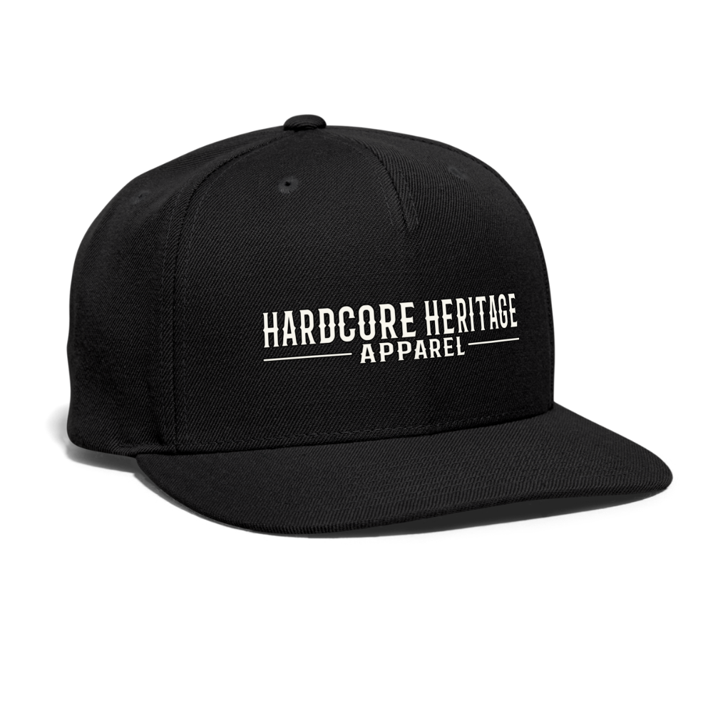 Traditional Logo Snapback - black