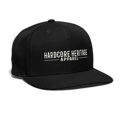 Traditional Logo Snapback - black