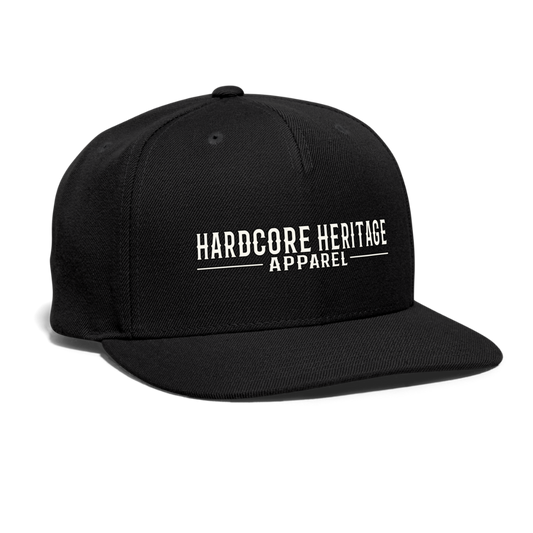 Traditional Logo Snapback - black