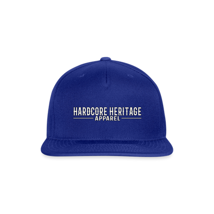 Traditional Logo Snapback - royal blue