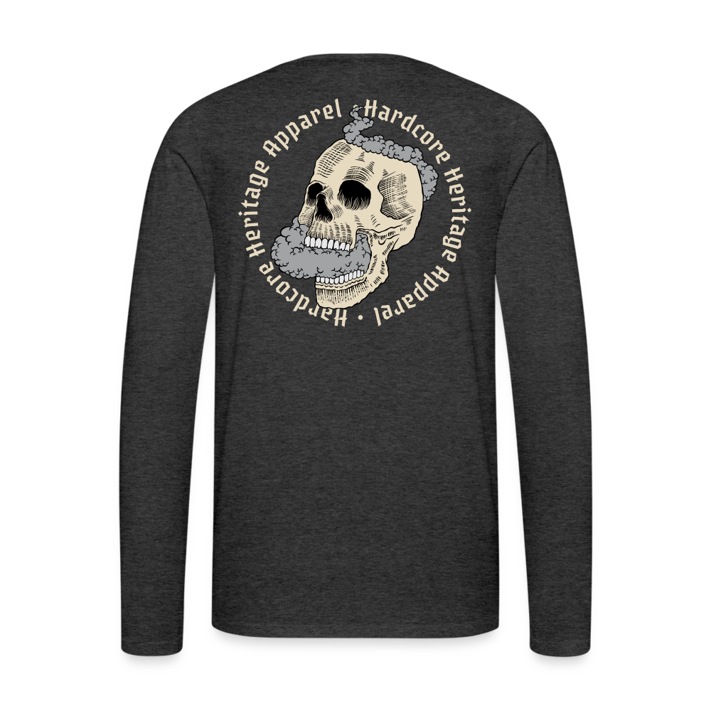 Smokey Long Sleeve Tee - charcoal grey