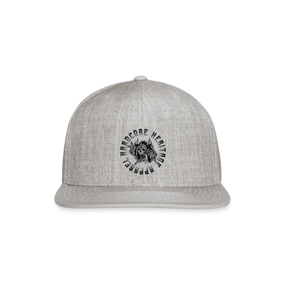 Ghoul Snapback - heather gray