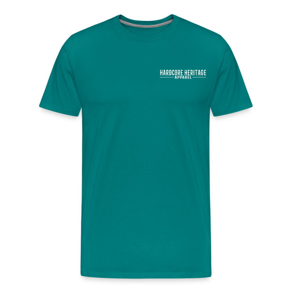 Hardcore Band Tee - teal