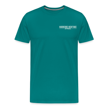 Hardcore Band Tee - teal