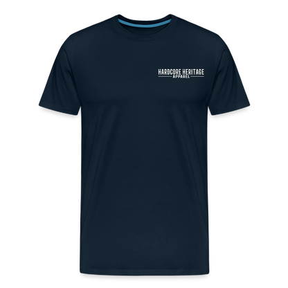 Hardcore Band Tee - deep navy