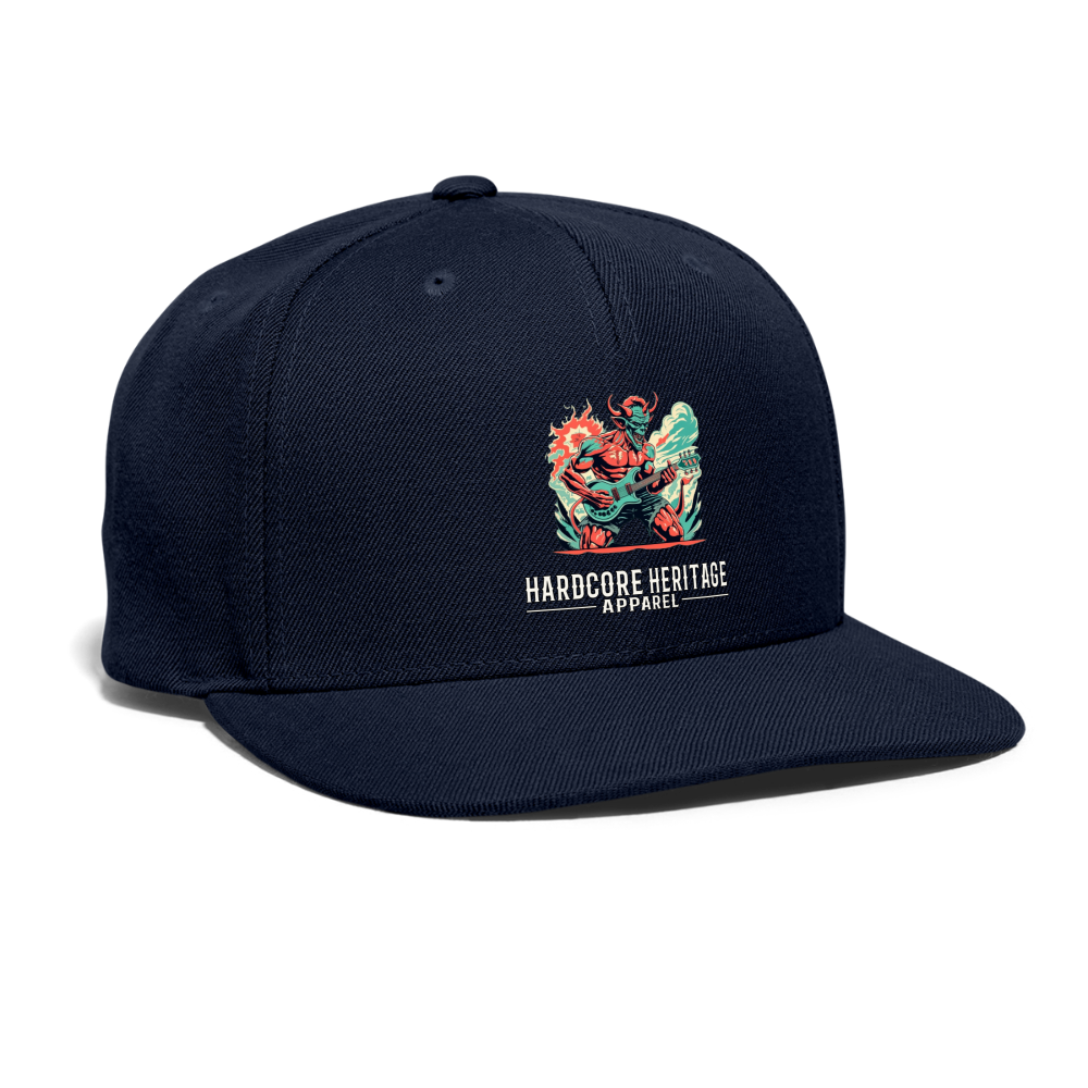 Rock Devil Snapback - navy