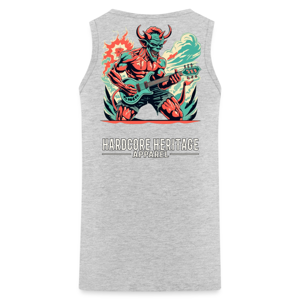 Rock Devil Tank - heather gray