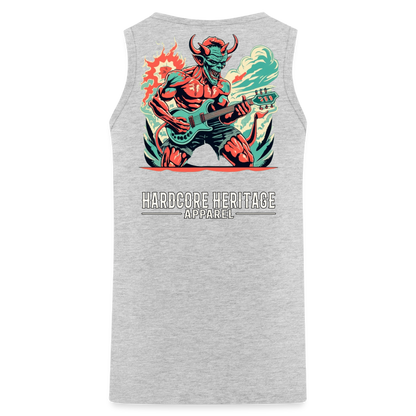 Rock Devil Tank - heather gray