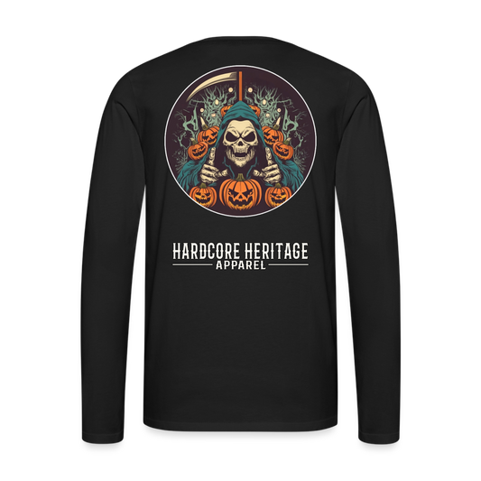 Jack-O-Reaper Long Sleeve Tee - black