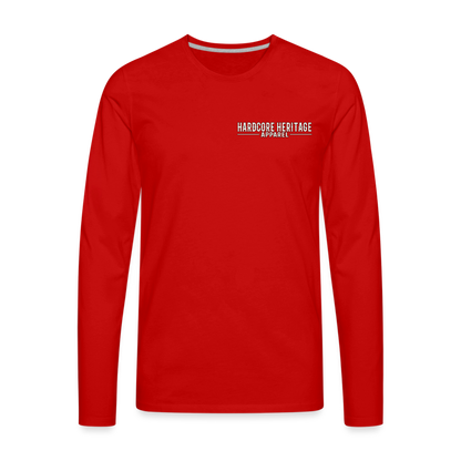 Jack-O-Reaper Long Sleeve Tee - red