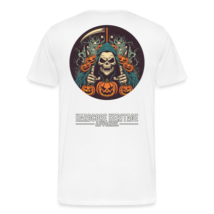 Jack-O-Reaper Tee - white