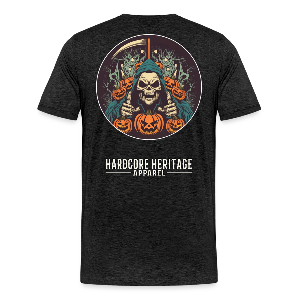 Jack-O-Reaper Tee - charcoal grey