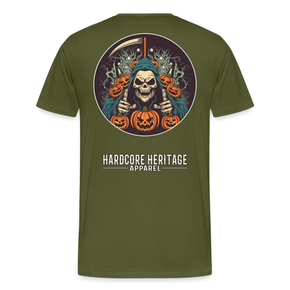 Jack-O-Reaper Tee - olive green