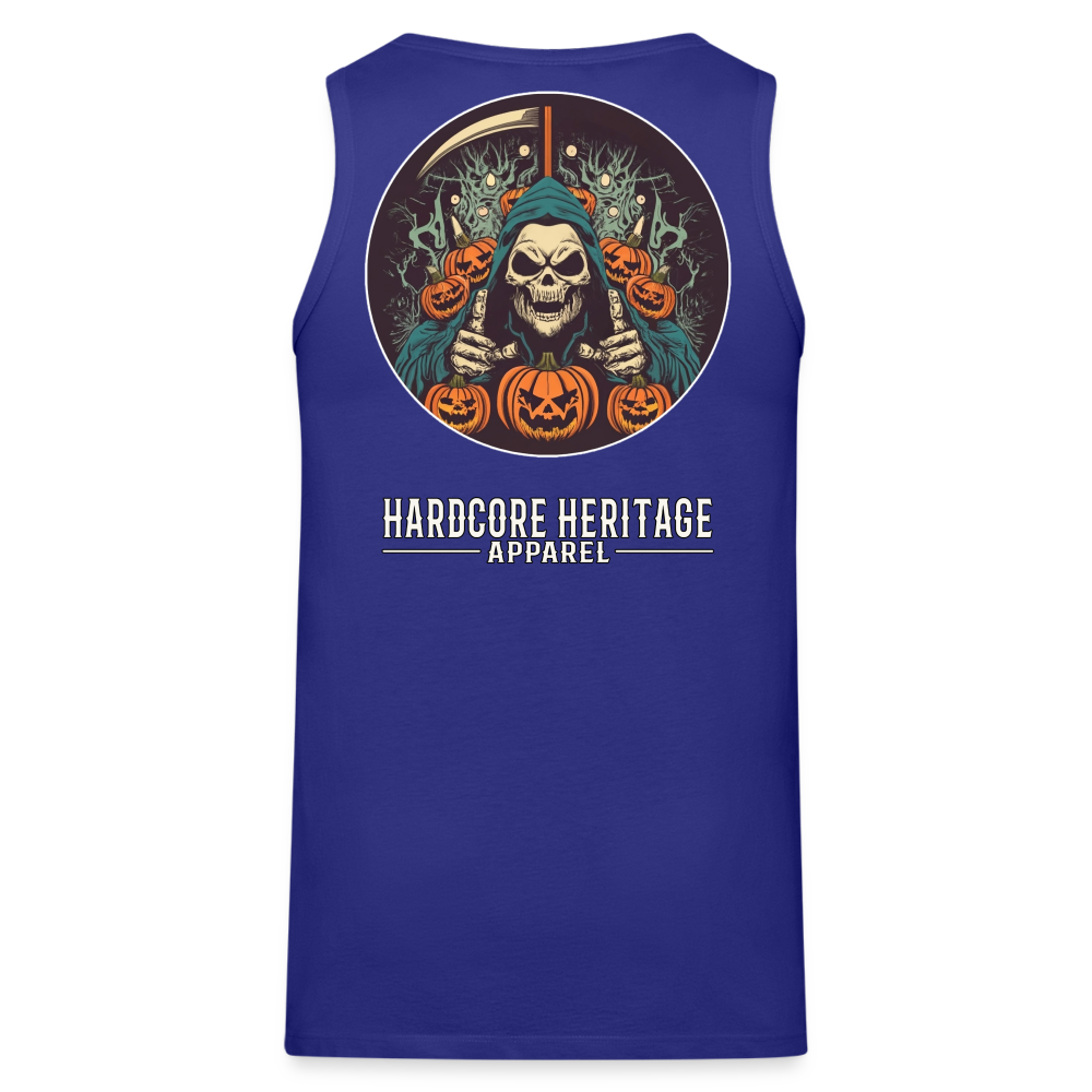 Jack-O-Reaper Tank - royal blue