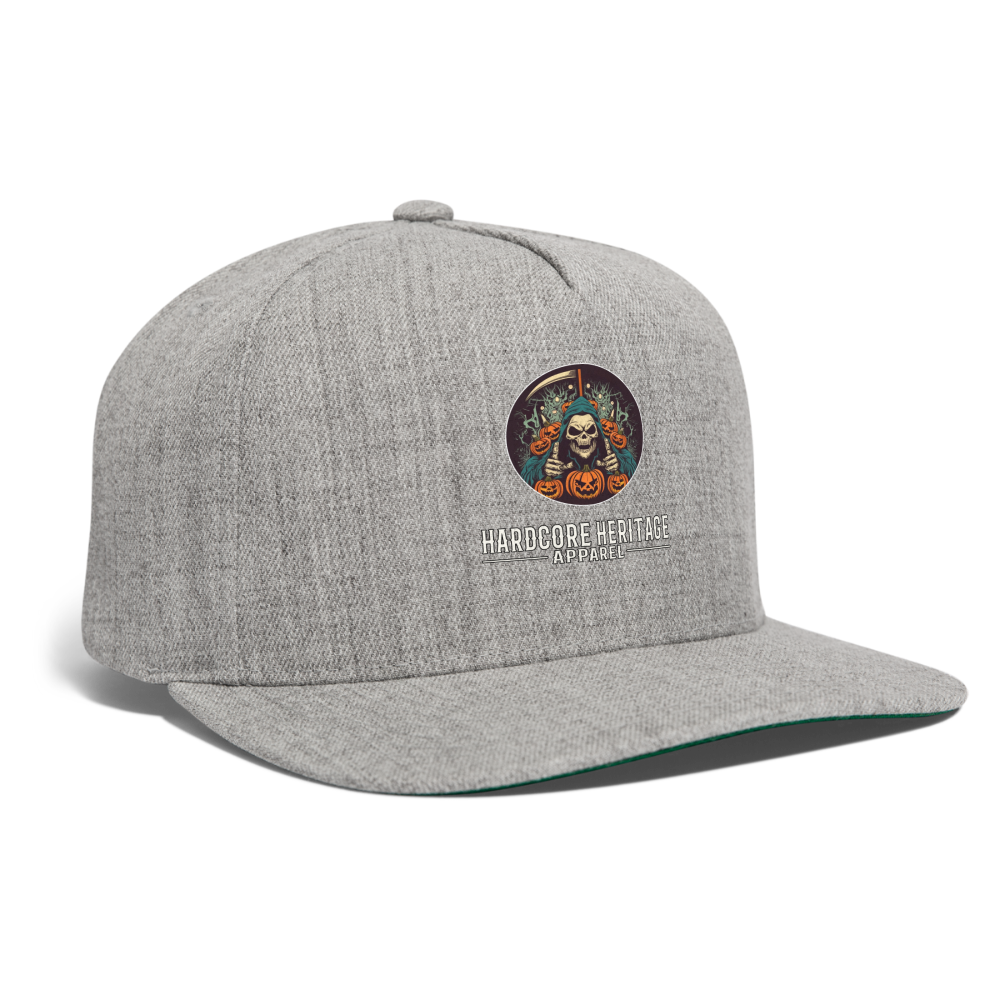 Jack-O-Reaper Snapback - heather gray