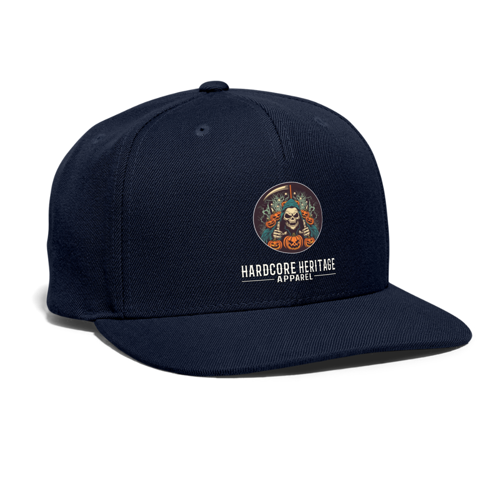 Jack-O-Reaper Snapback - navy