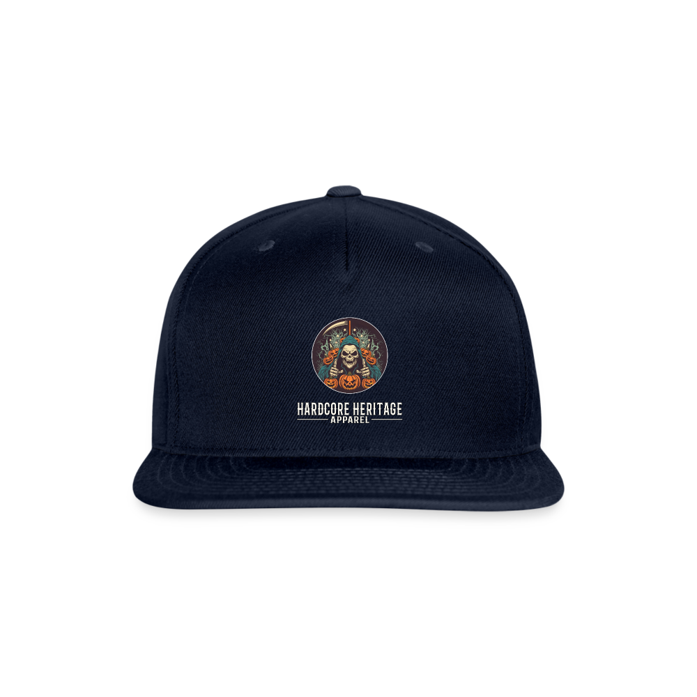 Jack-O-Reaper Snapback - navy