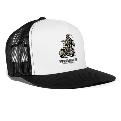 Reaper MC Trucker Hat - white/black