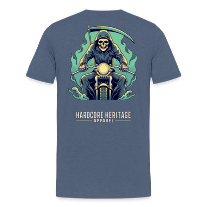 Reaper MC v2 Tee - heather blue