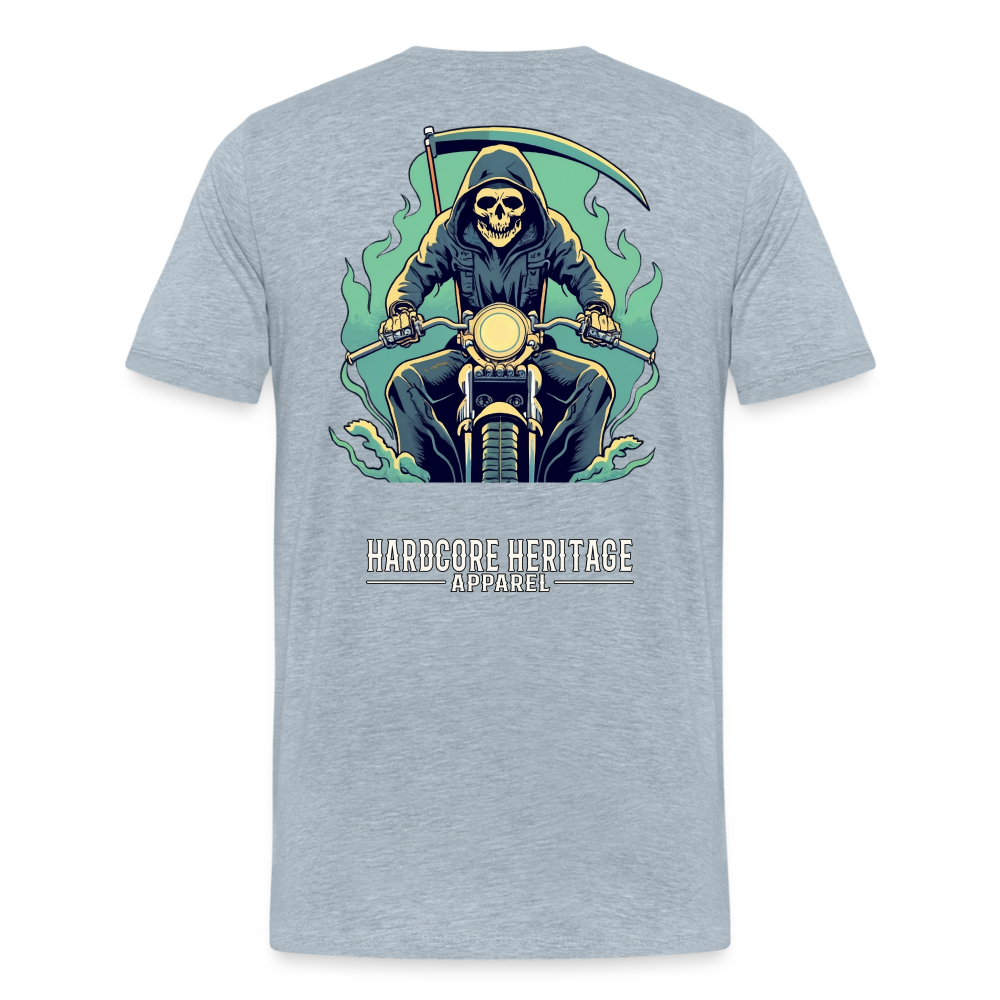 Reaper MC v2 Tee - heather ice blue